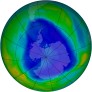 Antarctic Ozone 2015-09-13